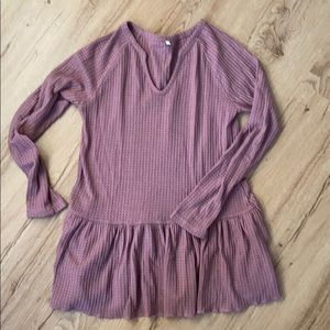 Ruffle tunic